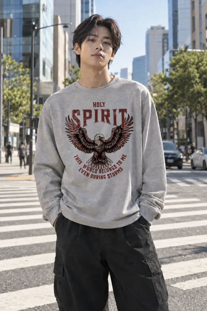 "Holy Spirit Eagle" Unisex Longsleeve T-shirt | Gildan 2400