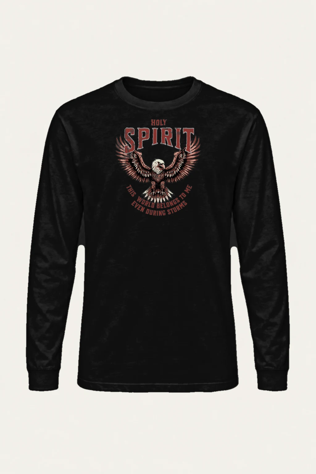 "Holy Spirit Eagle" Unisex Longsleeve T-shirt | Gildan 2400