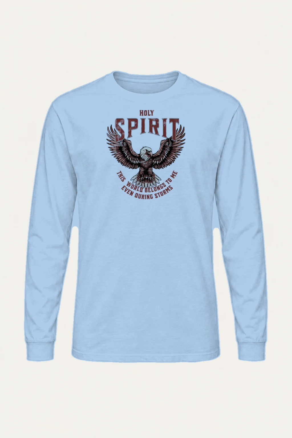 "Holy Spirit Eagle" Unisex Longsleeve T-shirt | Gildan 2400