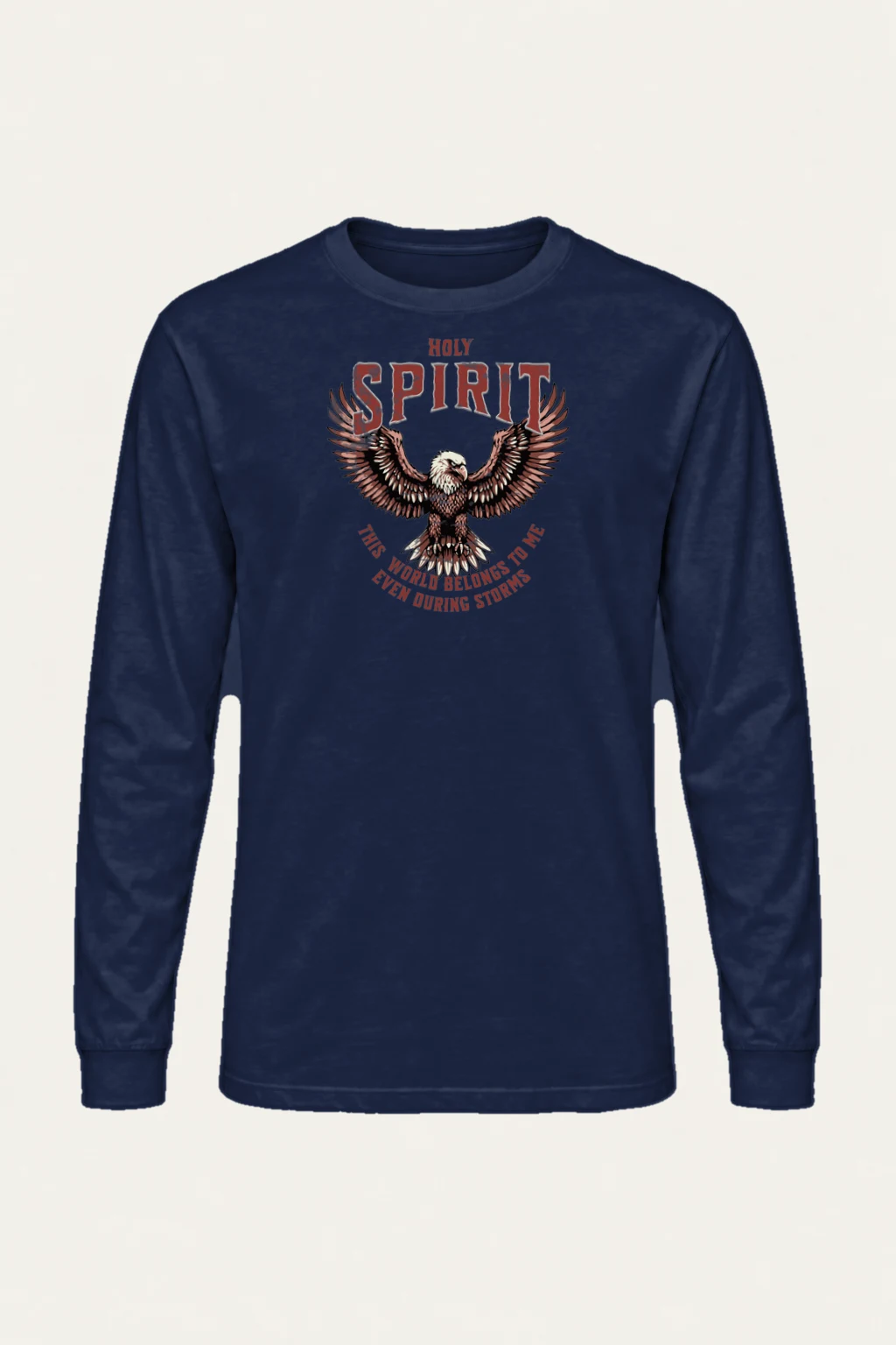 "Holy Spirit Eagle" Unisex Longsleeve T-shirt | Gildan 2400