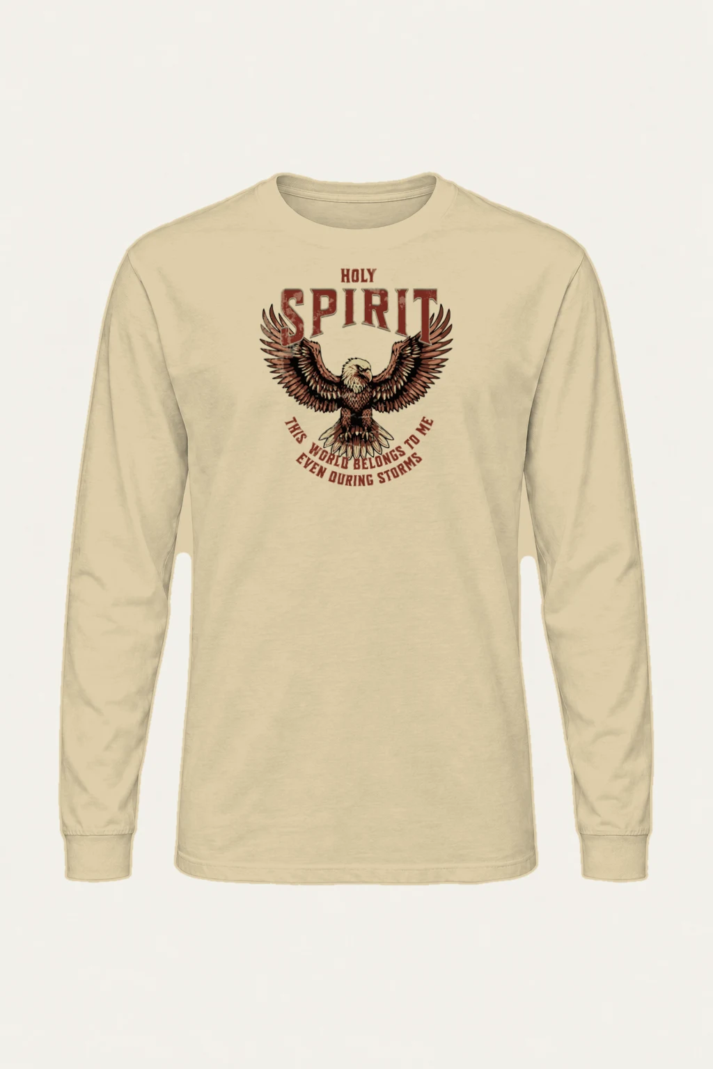 "Holy Spirit Eagle" Unisex Longsleeve T-shirt | Gildan 2400