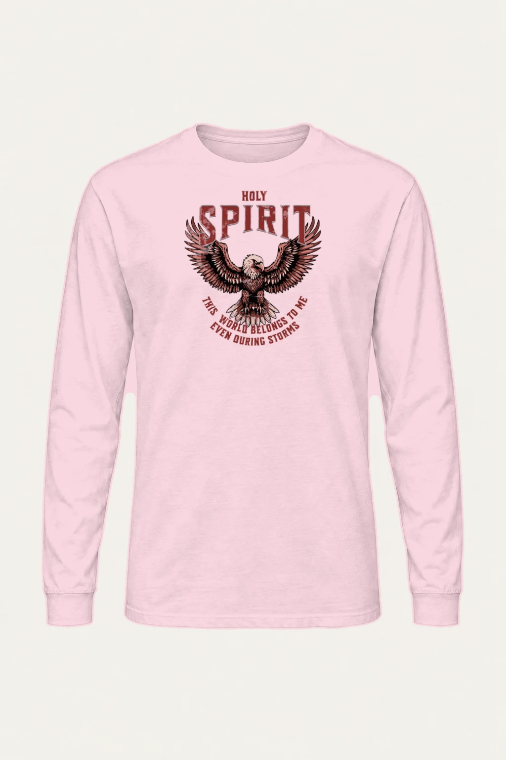 "Holy Spirit Eagle" Unisex Longsleeve T-shirt | Gildan 2400