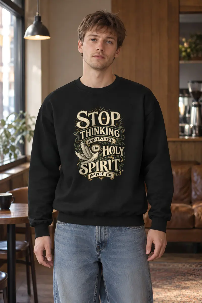 "Holy Spirit Inspiration" Heavy Blend Unisex Crewneck Sweatshirt