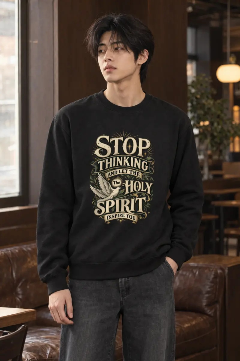 "Holy Spirit Inspiration" Heavy Blend Unisex Crewneck Sweatshirt