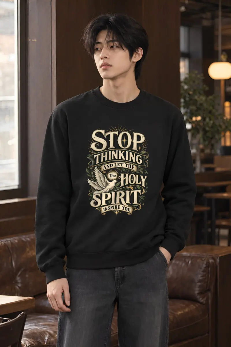 "Holy Spirit Inspiration" Heavy Blend Unisex Crewneck Sweatshirt