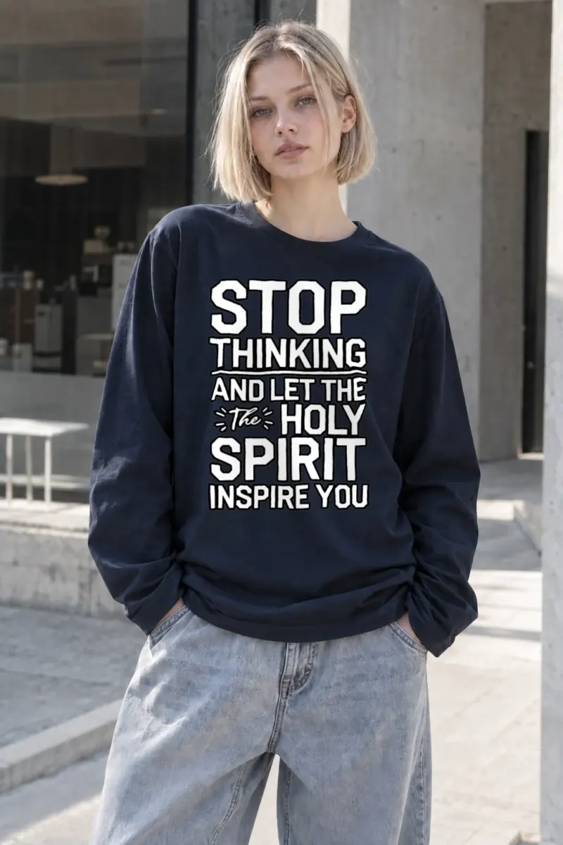 "Holy Spirit Inspiration" Unisex Longsleeve T-shirt | Gildan 2400