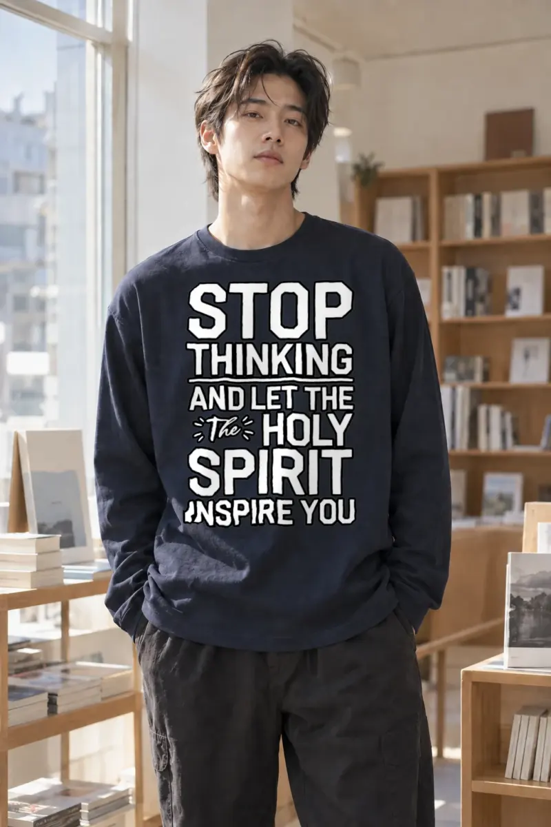 "Holy Spirit Inspiration" Unisex Longsleeve T-shirt | Gildan 2400