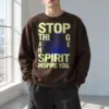 "Holy Spirit Inspire" Heavy Blend Unisex Crewneck Sweatshirt | Gildan 18000