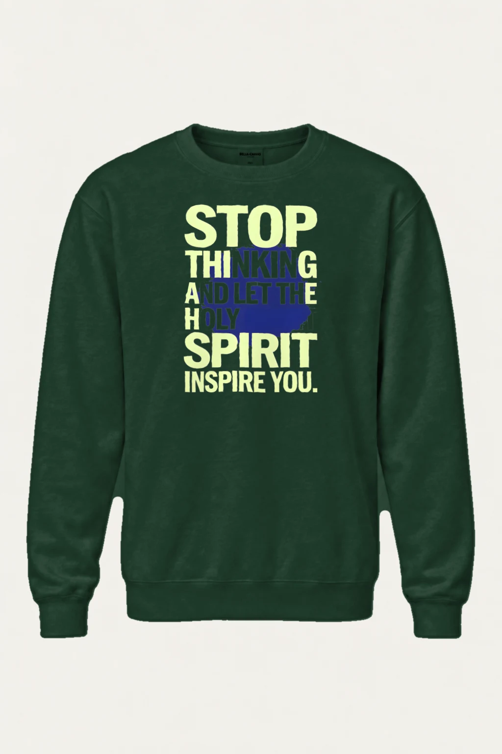 "Holy Spirit Inspire" Heavy Blend Unisex Crewneck Sweatshirt | Gildan 18000