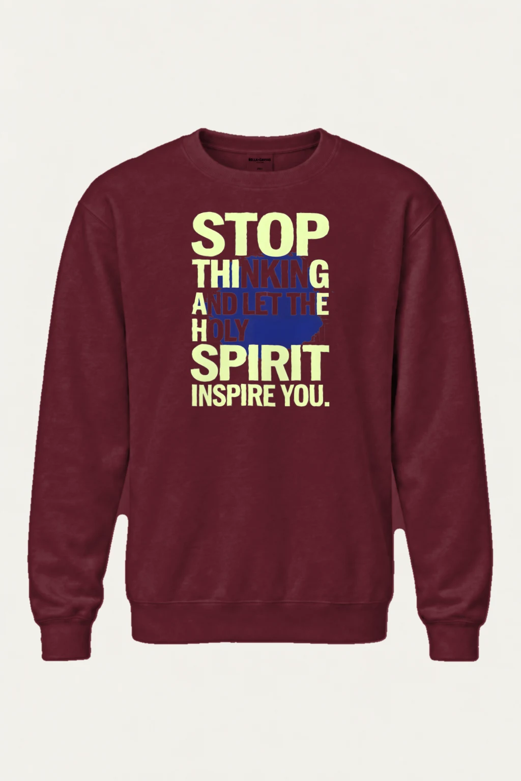 "Holy Spirit Inspire" Heavy Blend Unisex Crewneck Sweatshirt | Gildan 18000