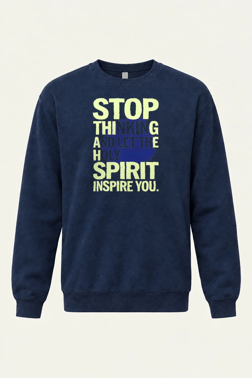 "Holy Spirit Inspire" Heavy Blend Unisex Crewneck Sweatshirt | Gildan 18000