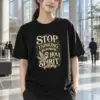 "Holy Spirit Inspire" Heavyweight Unisex Crewneck T-shirt | Gildan 5000