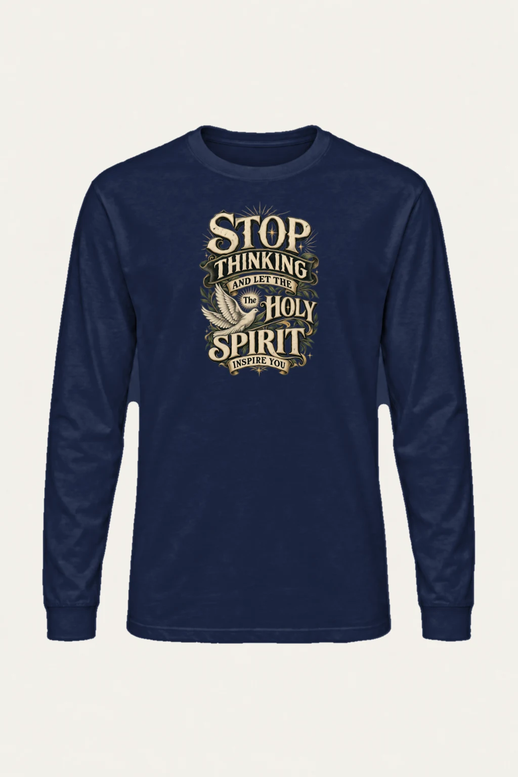 "Holy Spirit Inspire" Unisex Longsleeve T-shirt | Gildan 2400