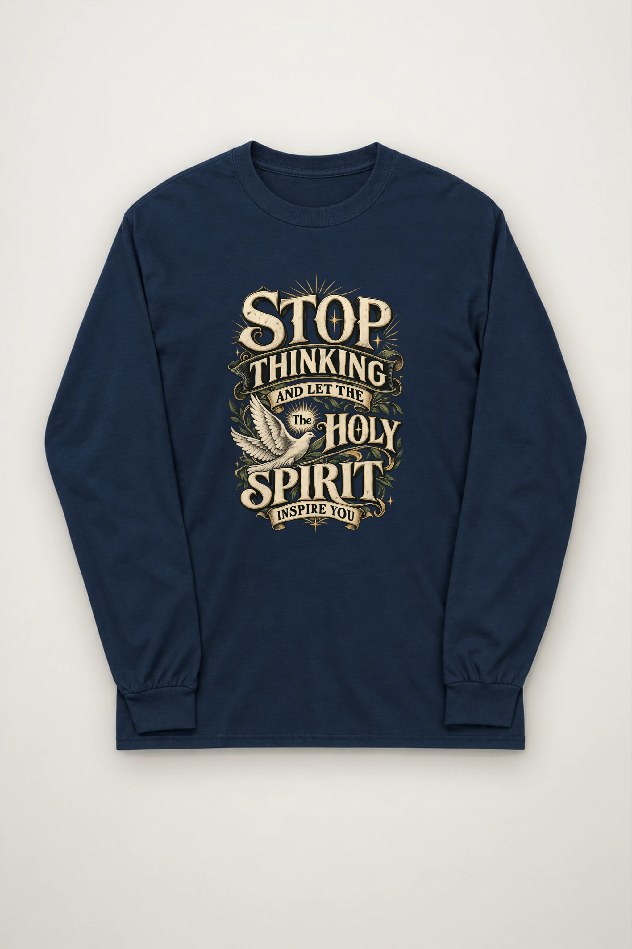 "Holy Spirit Inspire" Unisex Longsleeve T-shirt