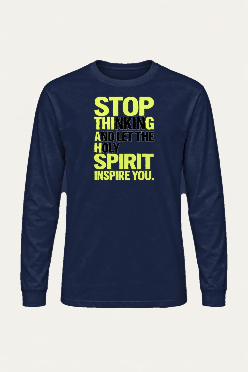 "Holy Spirit Inspire" Unisex Longsleeve T-shirt | Gildan 2400