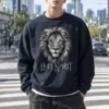 "Holy Spirit Lion" Heavy Blend Unisex Crewneck Sweatshirt | Gildan 18000