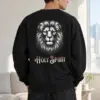 "Holy Spirit Lion" Heavy Blend Unisex Crewneck Sweatshirt | Gildan 18000