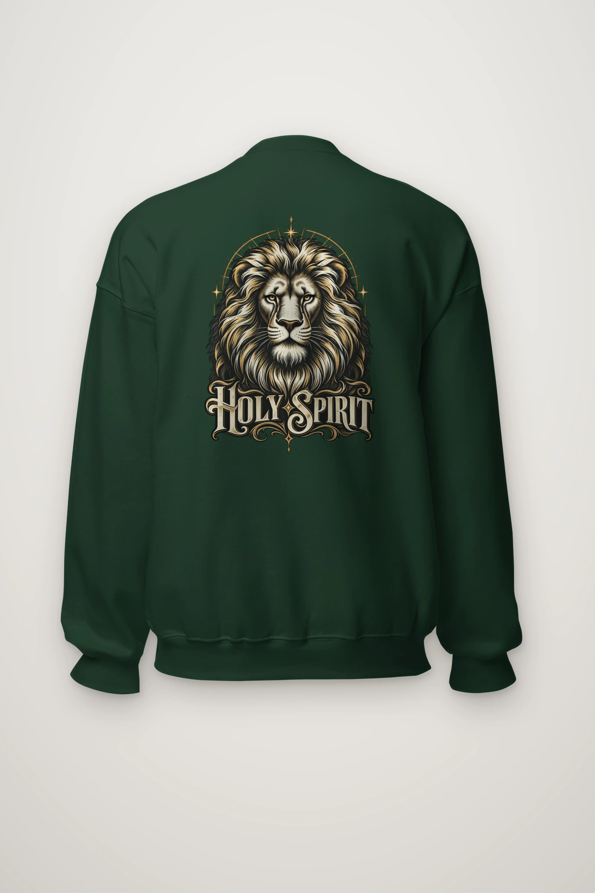 "Holy Spirit Lion" Heavy Blend Unisex Crewneck Sweatshirt