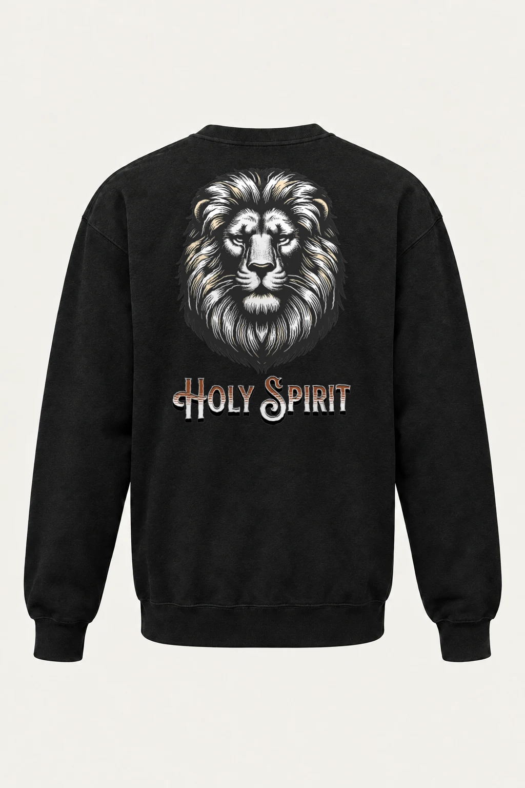 "Holy Spirit Lion" Heavy Blend Unisex Crewneck Sweatshirt | Gildan 18000