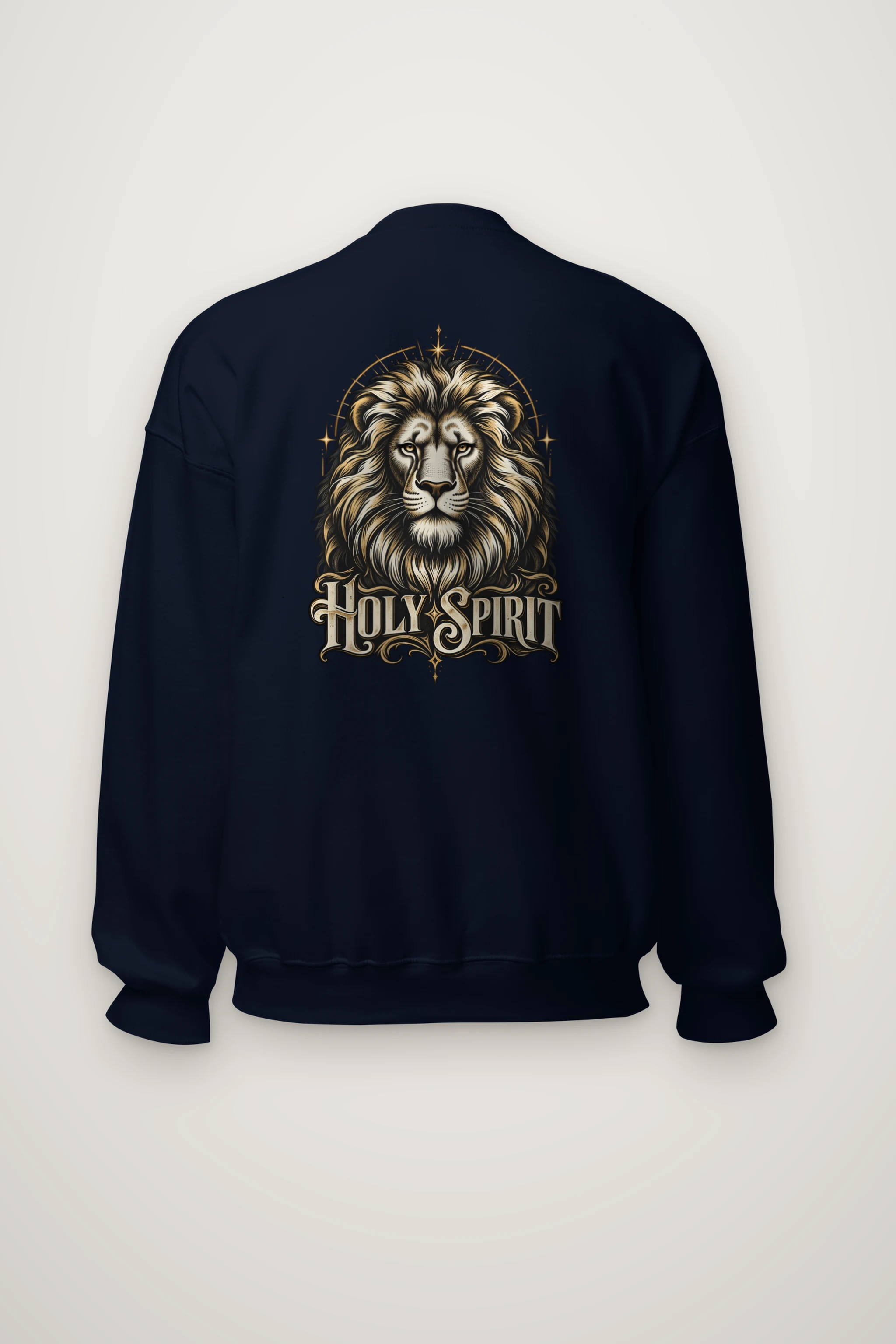 "Holy Spirit Lion" Heavy Blend Unisex Crewneck Sweatshirt