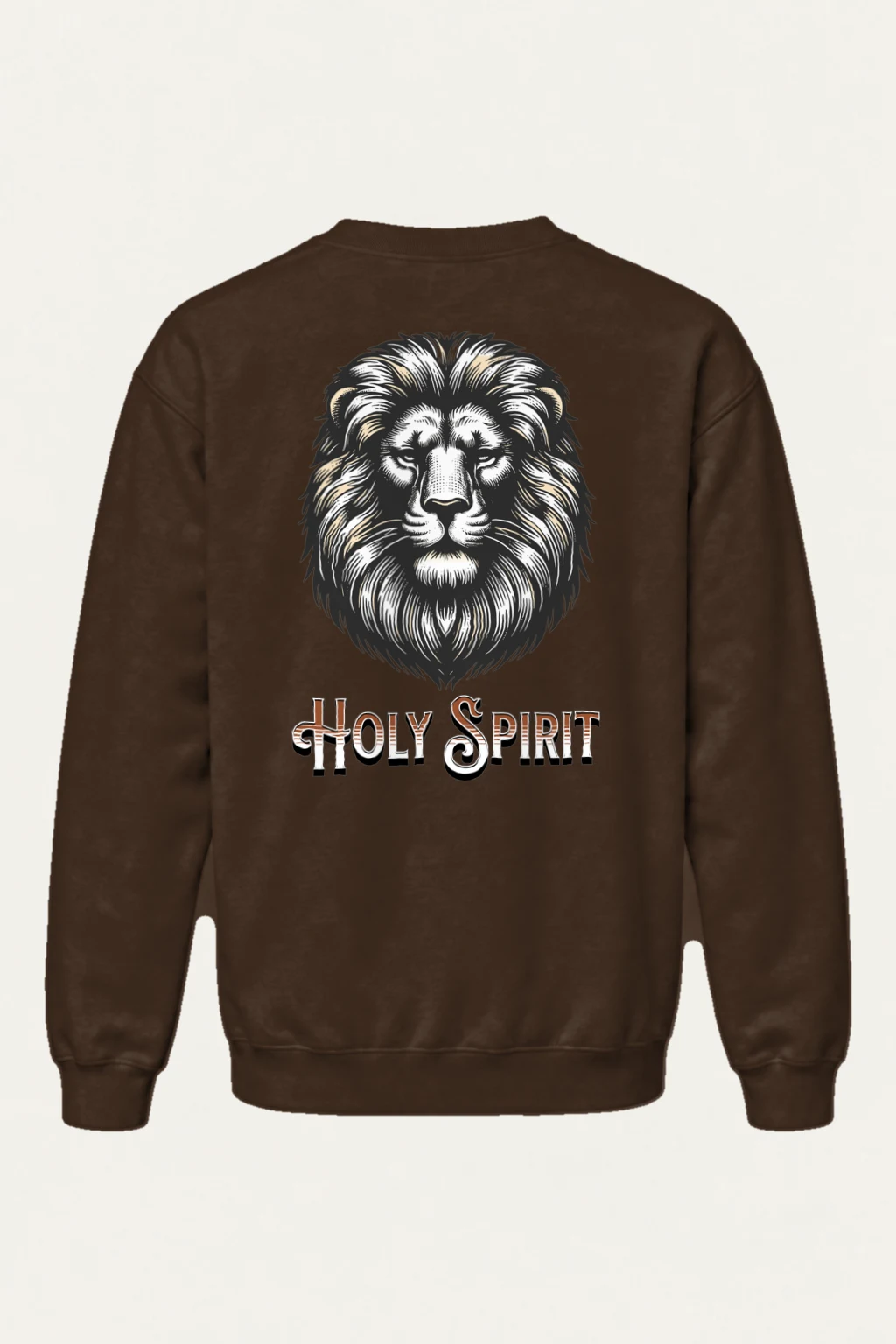 "Holy Spirit Lion" Heavy Blend Unisex Crewneck Sweatshirt | Gildan 18000