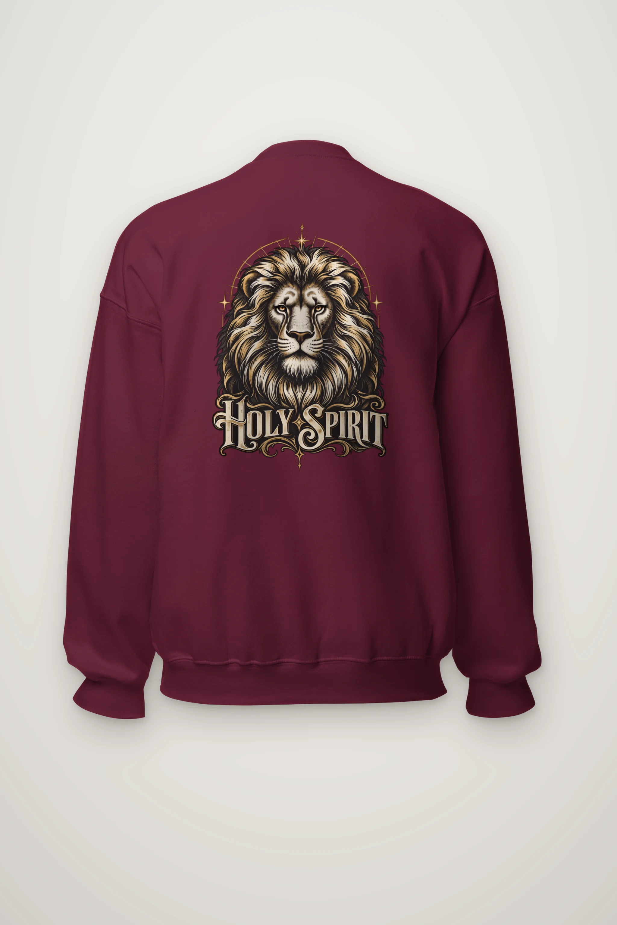 "Holy Spirit Lion" Heavy Blend Unisex Crewneck Sweatshirt