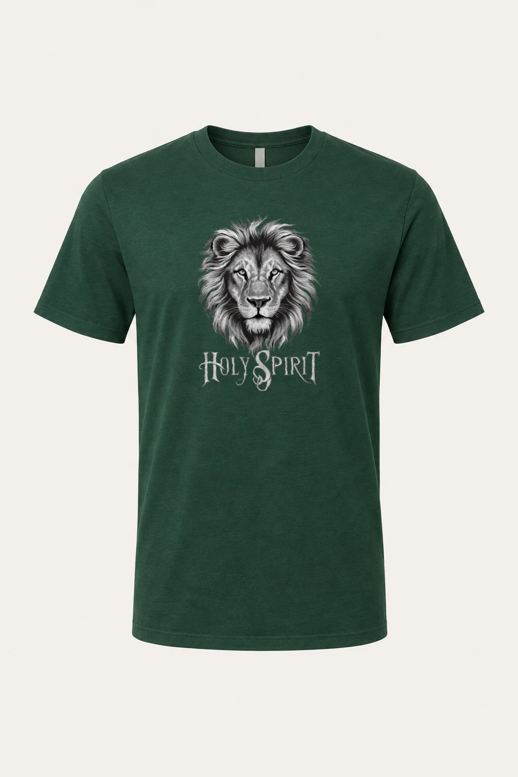 "Holy Spirit Lion" Heavyweight Unisex Crewneck T-shirt | Gildan 5000