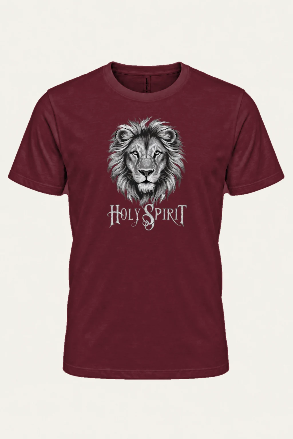 "Holy Spirit Lion" Heavyweight Unisex Crewneck T-shirt | Gildan 5000