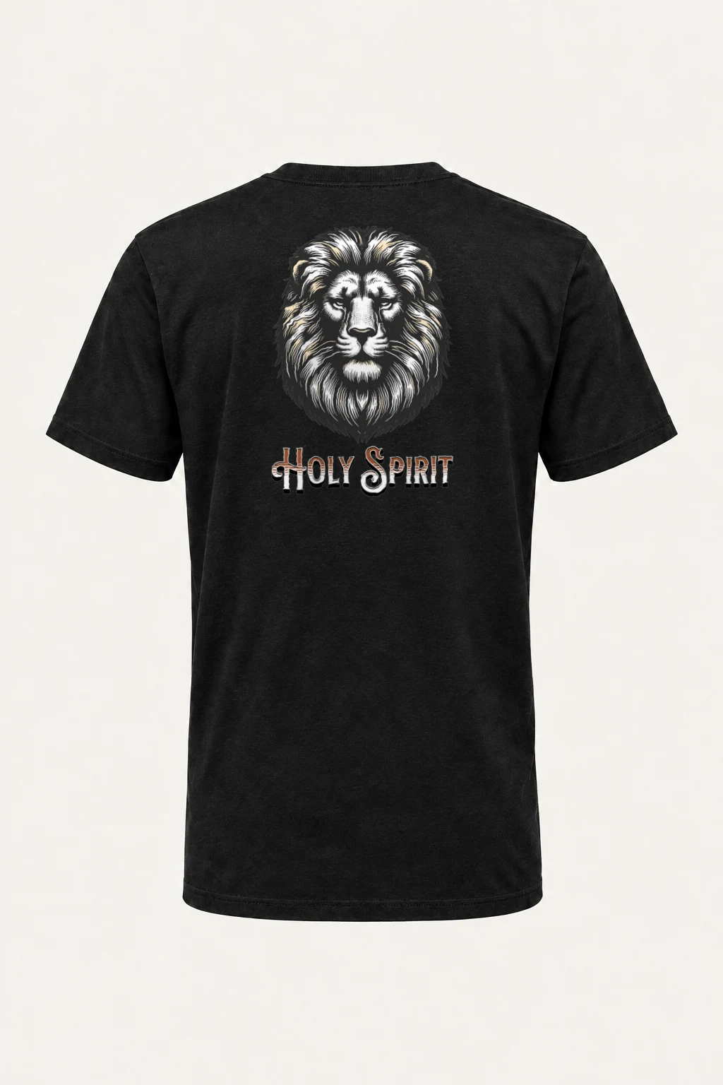 "Holy Spirit Lion" Heavyweight Unisex Crewneck T-shirt | Gildan 5000