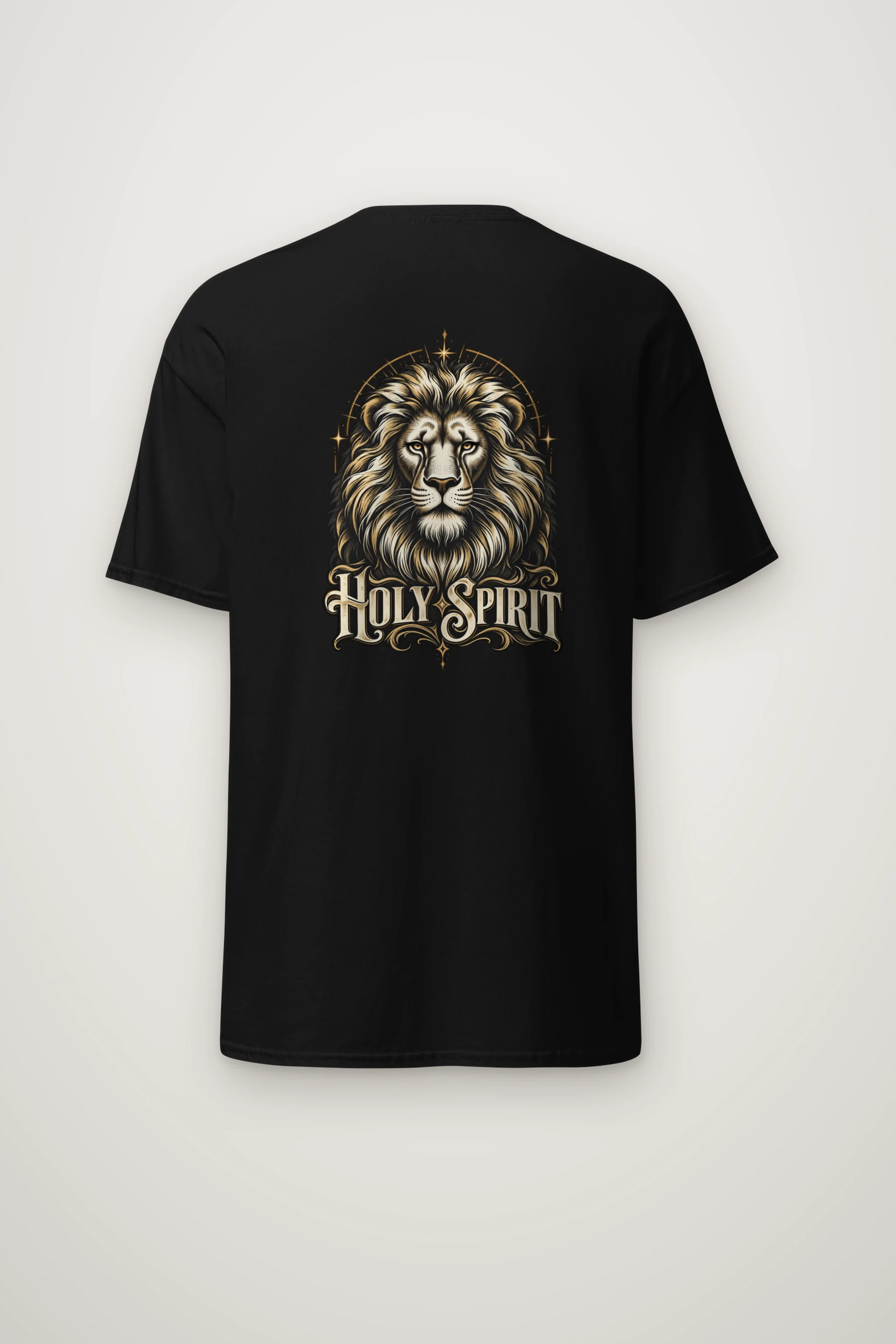 "Holy Spirit Lion" Heavyweight Unisex Crewneck T-shirt