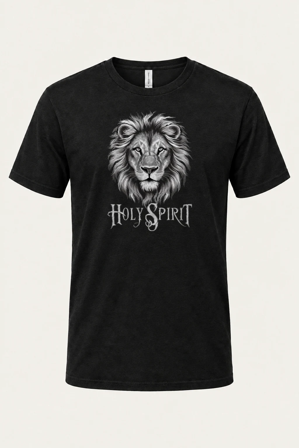"Holy Spirit Lion" Heavyweight Unisex Crewneck T-shirt | Gildan 5000