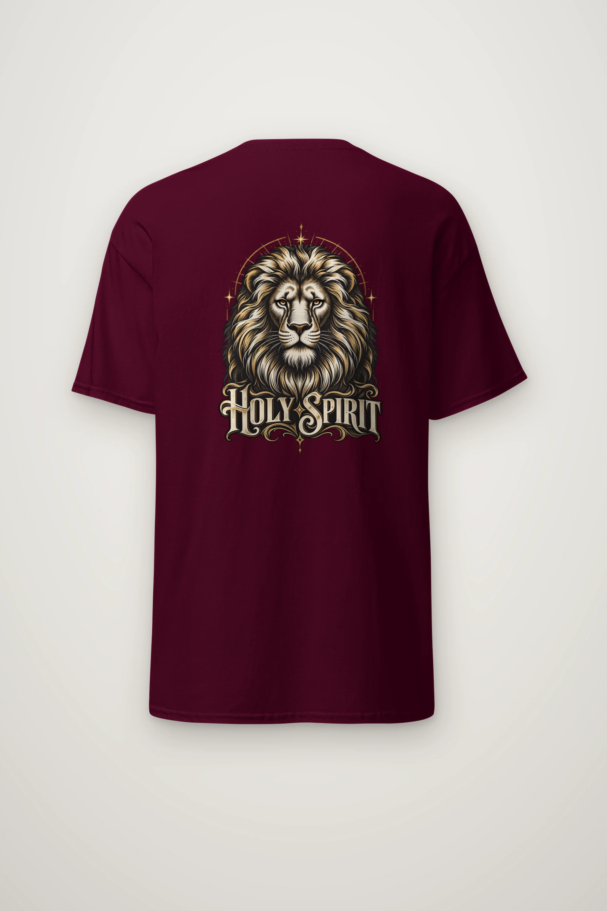 "Holy Spirit Lion" Heavyweight Unisex Crewneck T-shirt
