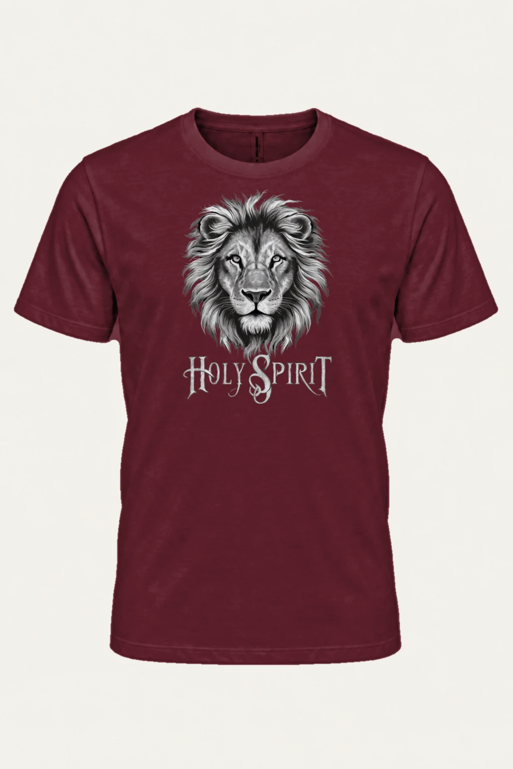 "Holy Spirit Lion" Heavyweight Unisex Crewneck T-shirt | Gildan 5000