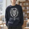 "Holy Spirit Lion" Unisex Longsleeve T-shirt | Gildan 2400