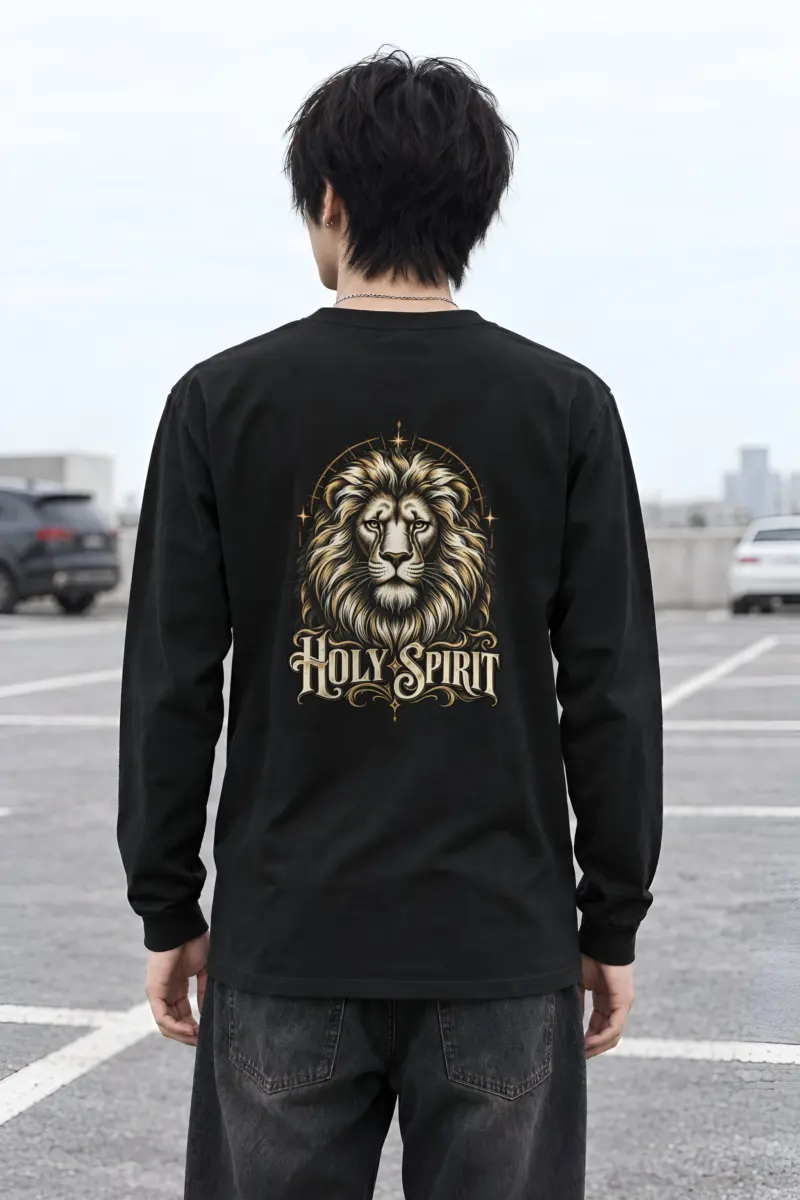 "Holy Spirit Lion" Unisex Longsleeve T-shirt