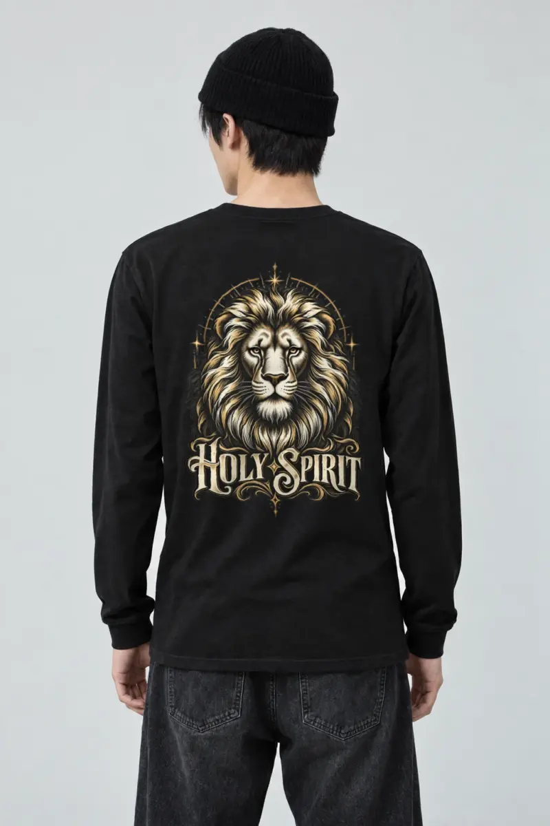 "Holy Spirit Lion" Unisex Longsleeve T-shirt