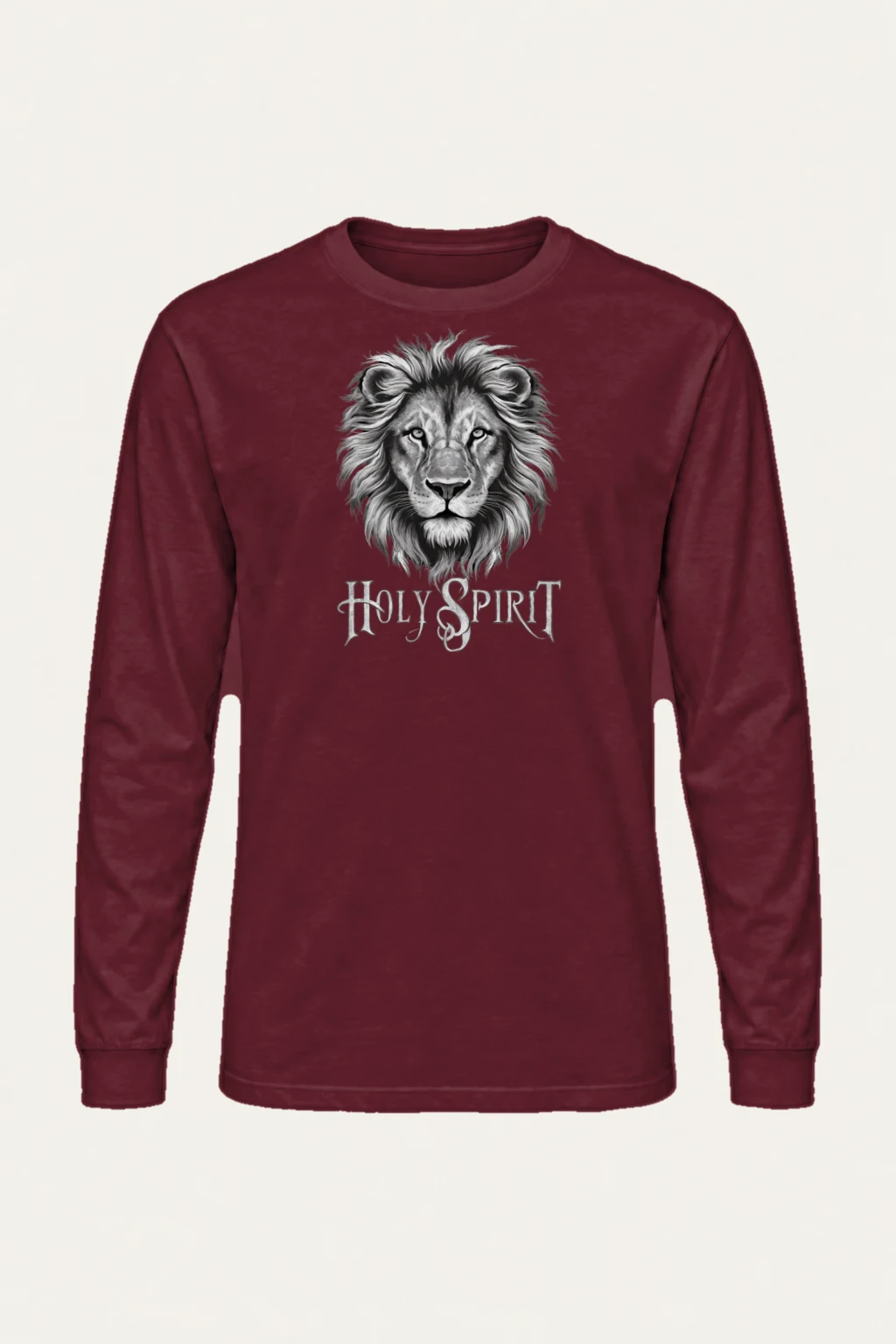 "Holy Spirit Lion" Unisex Longsleeve T-shirt | Gildan 2400
