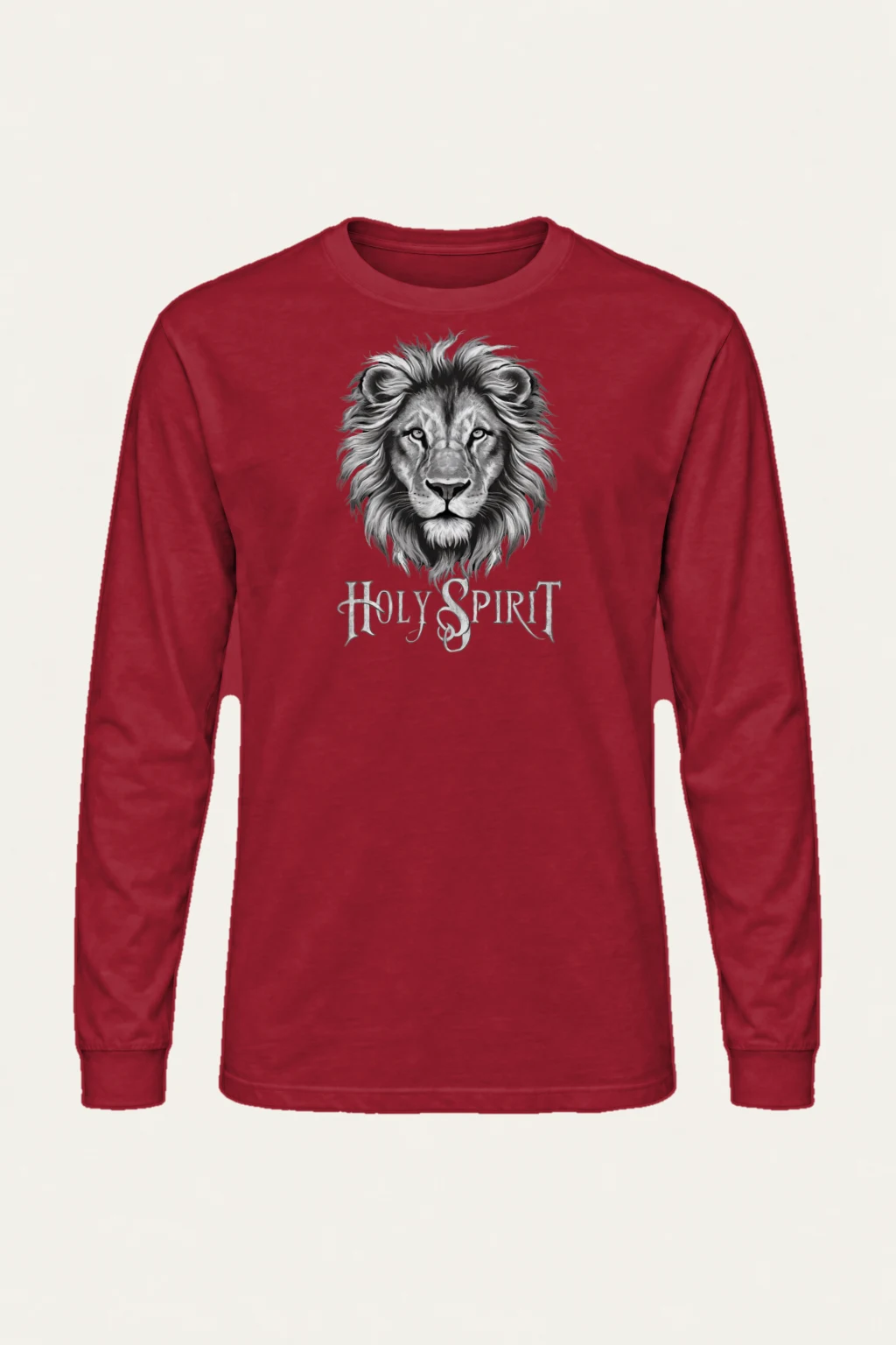"Holy Spirit Lion" Unisex Longsleeve T-shirt | Gildan 2400