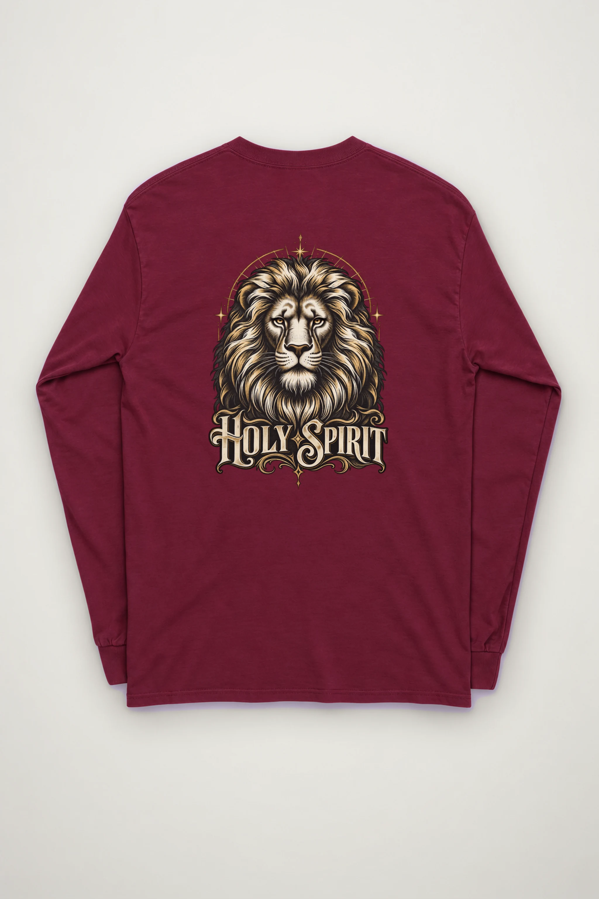 "Holy Spirit Lion" Unisex Longsleeve T-shirt