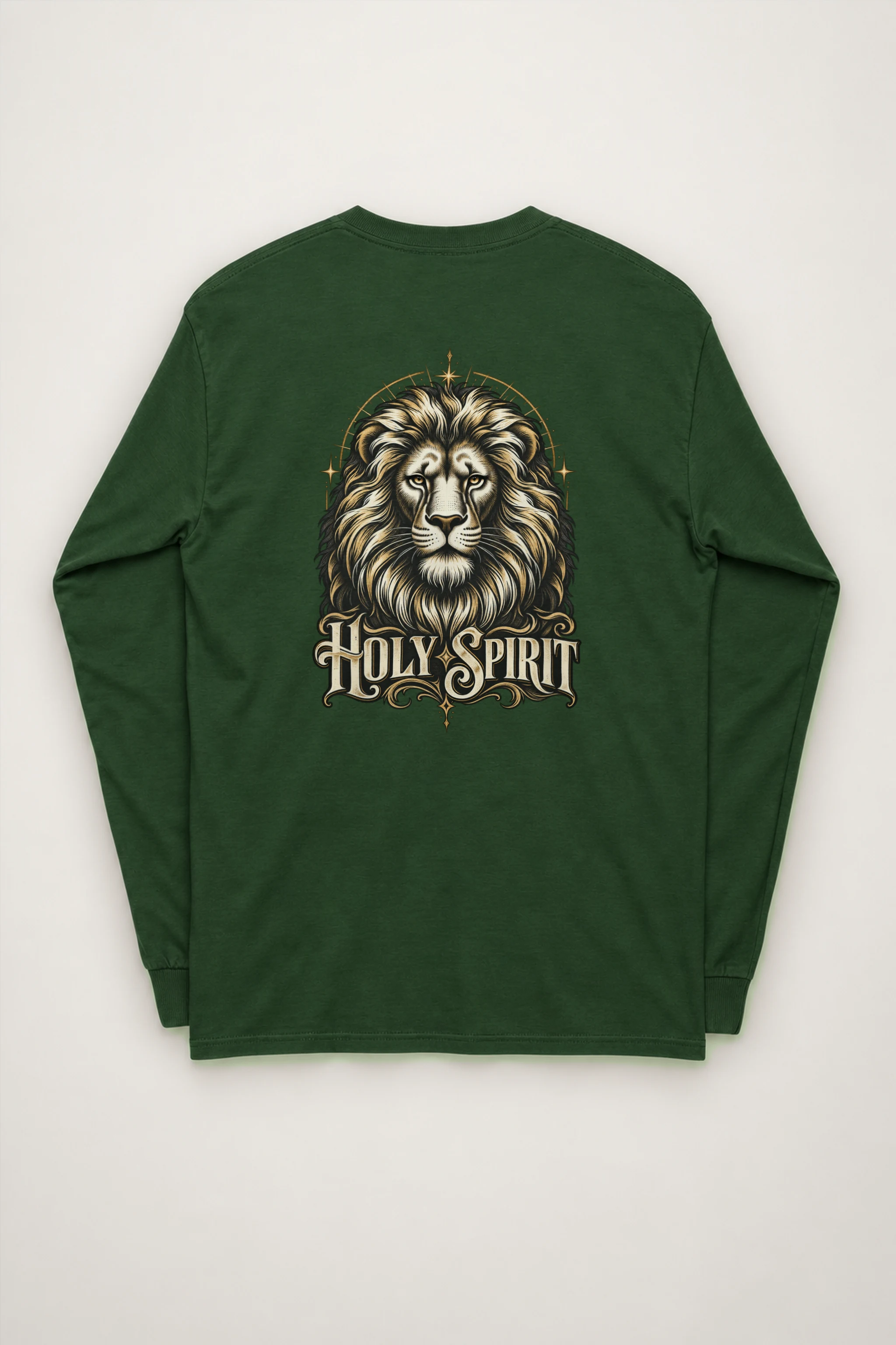 "Holy Spirit Lion" Unisex Longsleeve T-shirt