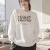 "Home In Bloom" Heavy Blend Unisex Crewneck Sweatshirt | Gildan 18000