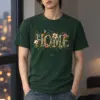 "Home In Bloom" Heavyweight Unisex Crewneck T-shirt