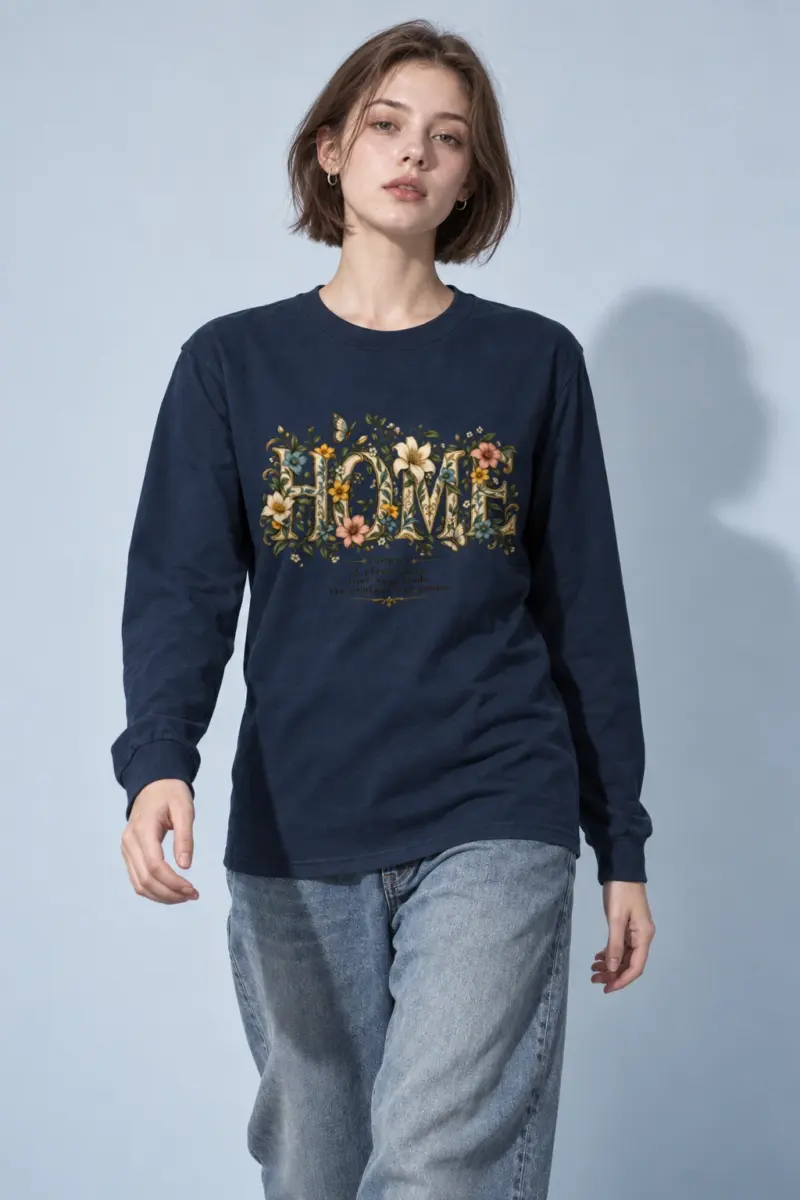 "Home Soul Comfort" Unisex Longsleeve T-shirt