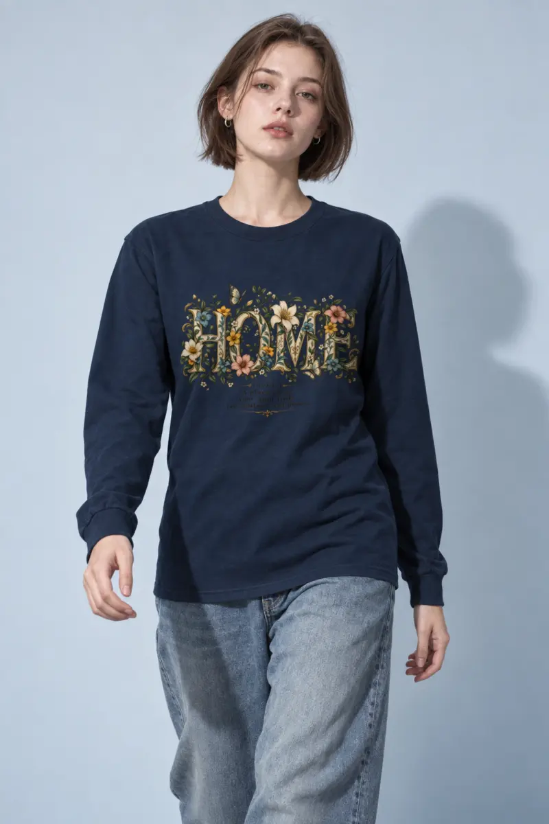 "Home Soul Comfort" Unisex Longsleeve T-shirt