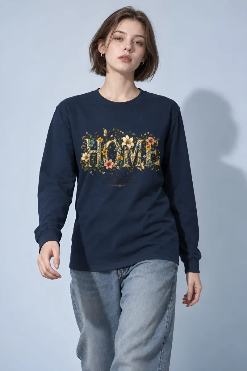 "Home Soul Comfort" Unisex Longsleeve T-shirt