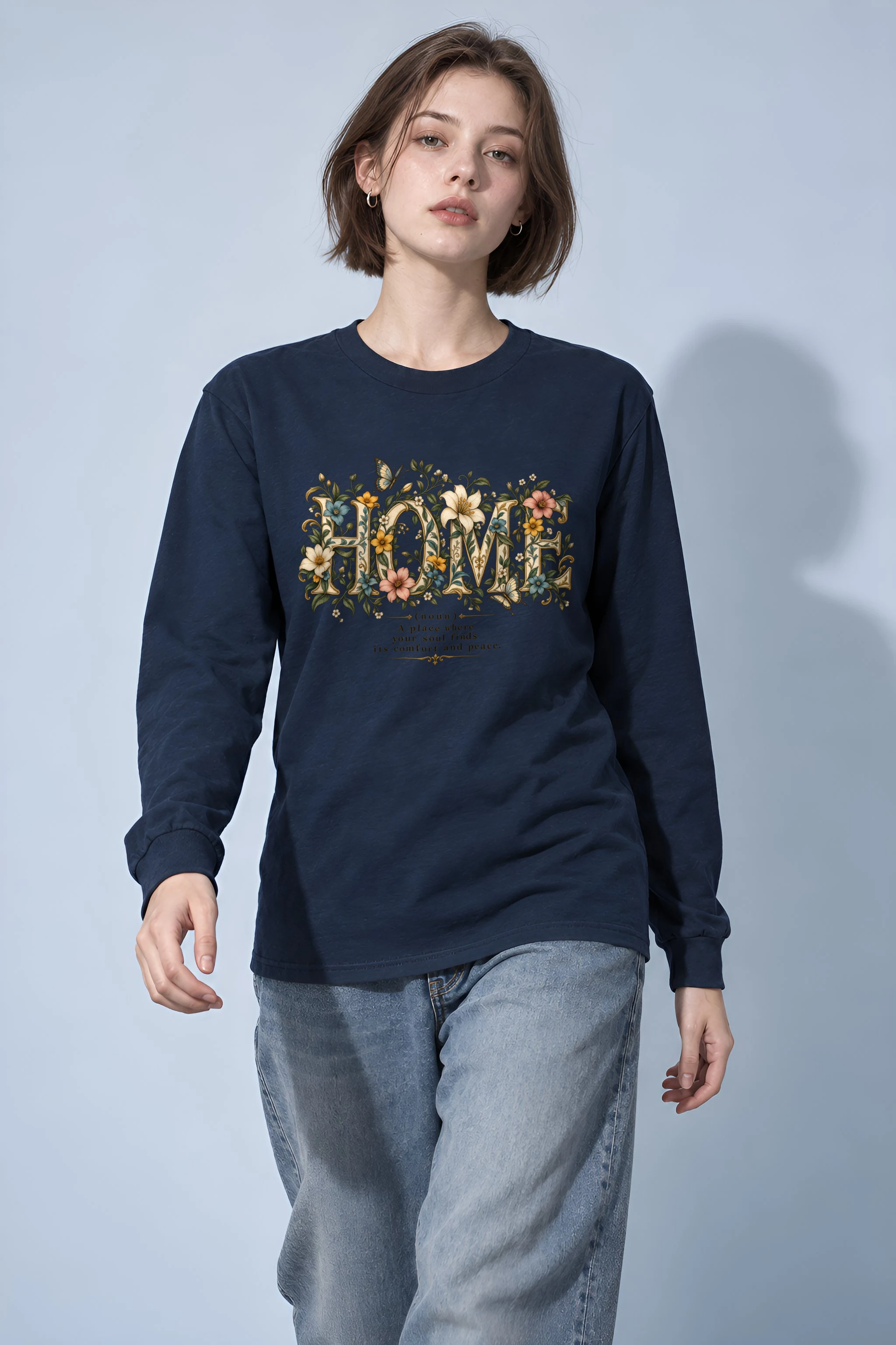 "Home Soul Comfort" Unisex Longsleeve T-shirt