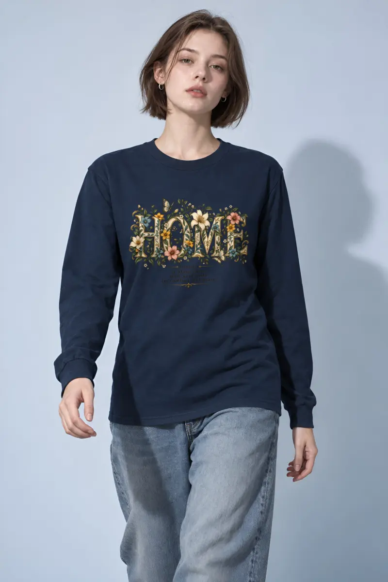 "Home Soul Comfort" Unisex Longsleeve T-shirt