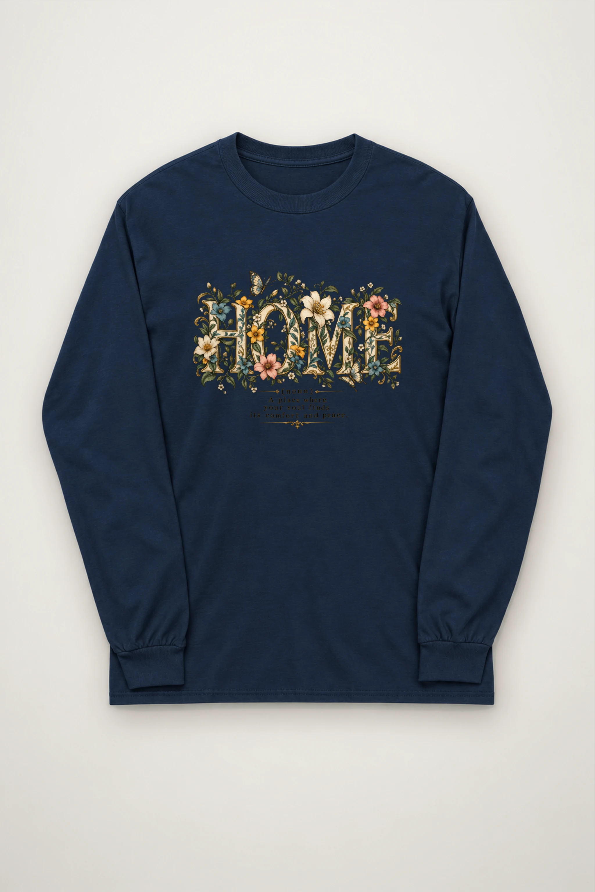 "Home Soul Comfort" Unisex Longsleeve T-shirt