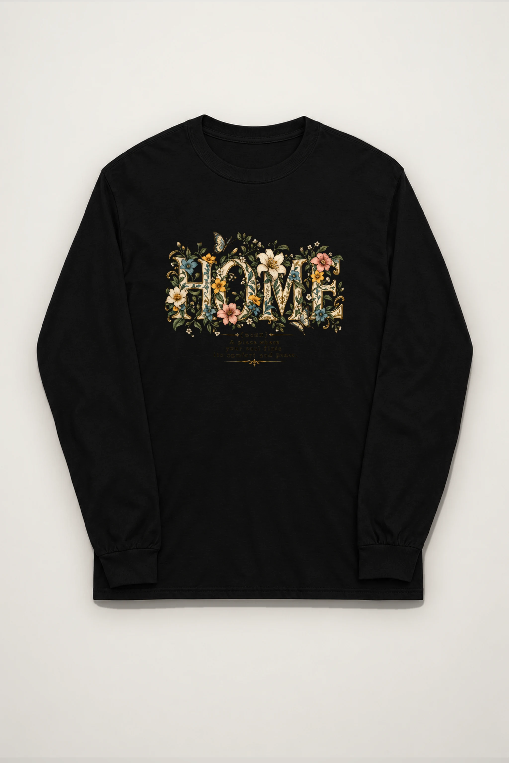 "Home Soul Comfort" Unisex Longsleeve T-shirt