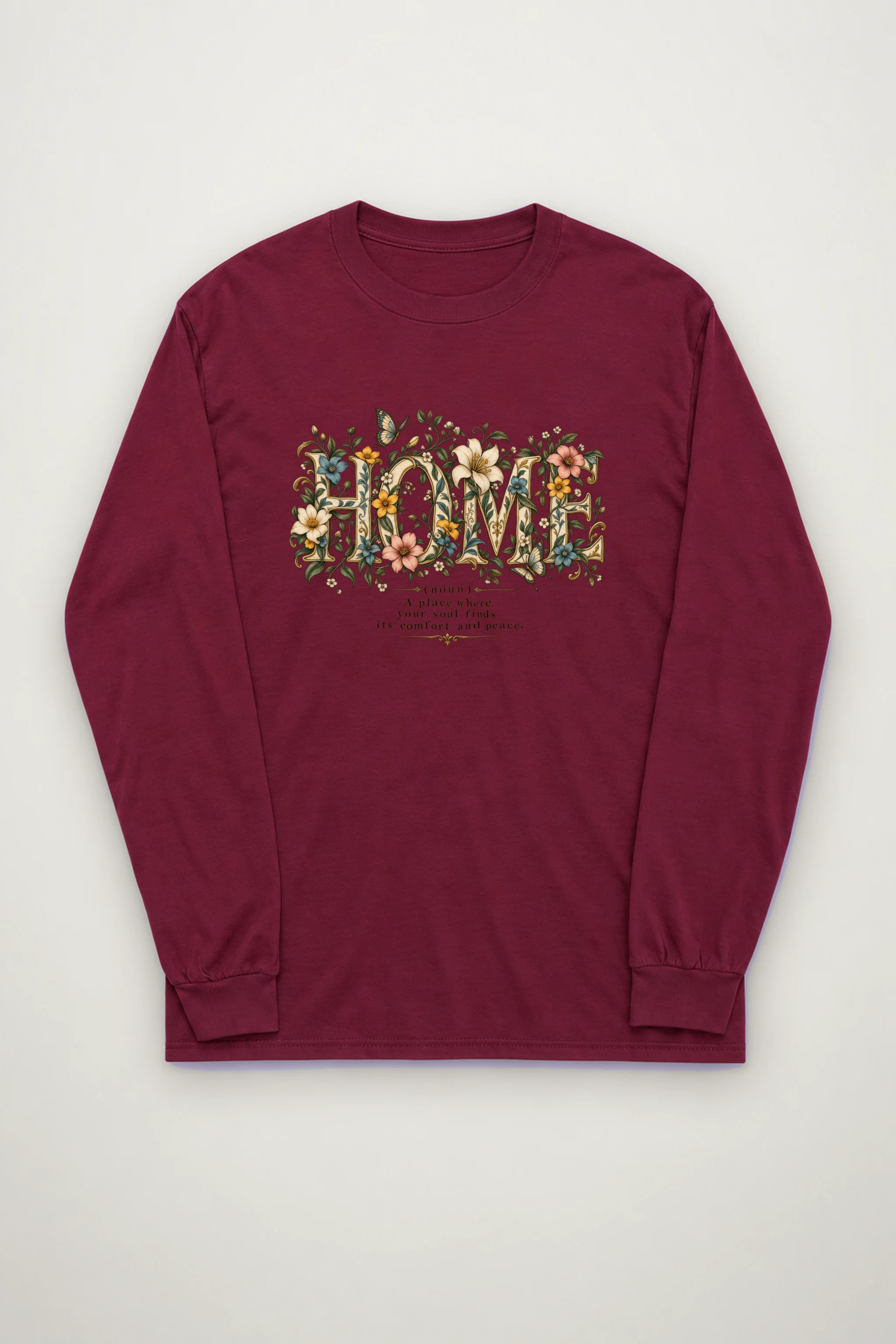 "Home Soul Comfort" Unisex Longsleeve T-shirt